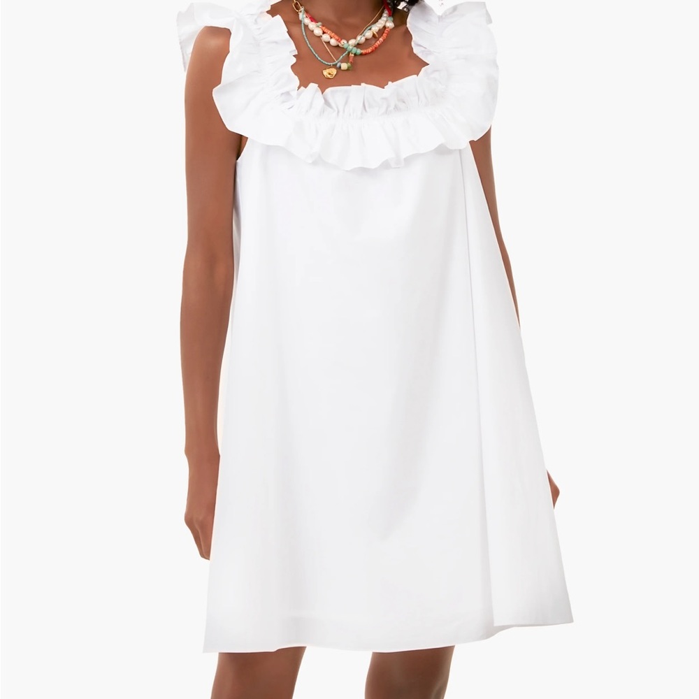 Hyacinth House White Maria Mini Dress